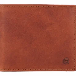 Esquire Herrengeldbörsen Querformat<Dallas Geldbörse Leder 10 cm braun