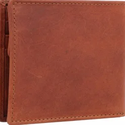 Esquire Herrengeldbörsen Querformat<Dallas Geldbörse Leder 10 cm braun