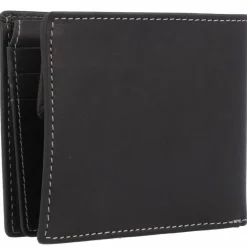 Esquire Herrengeldbörsen Querformat<Dallas Geldbörse Leder 10 cm schwarz