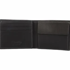 Esquire Herrengeldbörsen Querformat<Dallas Geldbörse Leder 10 cm schwarz