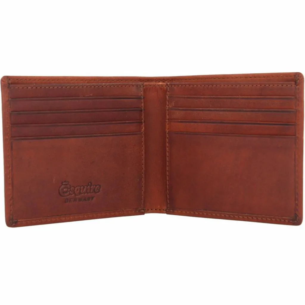 Herren Esquire Dallas Geldbörse Leder 10 cm