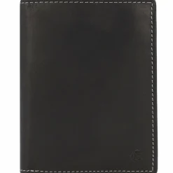 New Esquire Dallas Geldbörse Leder 10 cm schwarz