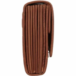 Esquire Herrengeldbörsen Querformat<Dallas Geldbörse Leder 18 cm braun