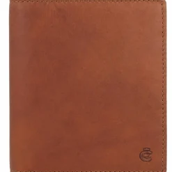 New Esquire Dallas Geldbörse RFID Schutz Leder 11 cm braun