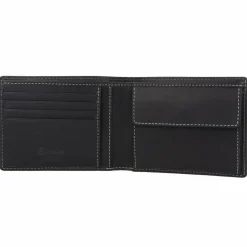 Online Esquire Dallas Geldbörse RFID Leder 12 cm schwarz