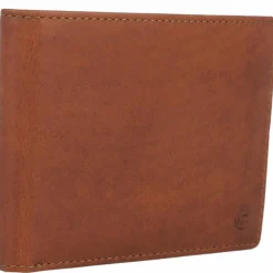 Clearance Esquire Dallas Geldbörse RFID Schutz Leder 13 cm braun