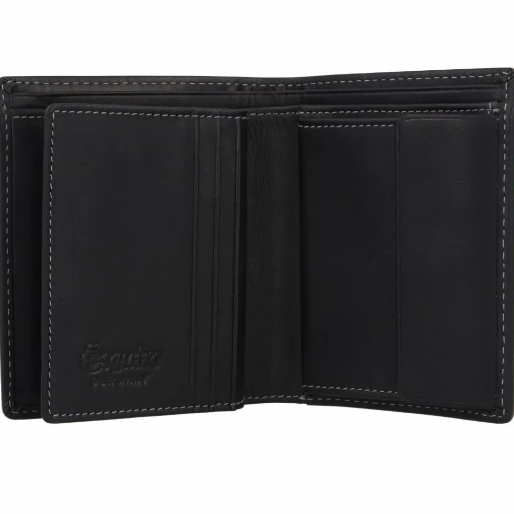 Herren Esquire Dallas Geldbörse RFID Leder 9 cm