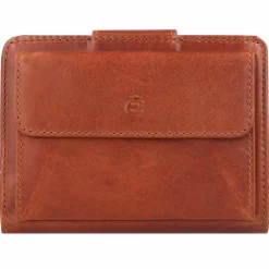 Esquire Herrengeldbörsen Querformat<Dallas Geldbörse RFID Leder 12,5 cm braun