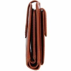 Esquire Herrengeldbörsen Querformat<Dallas Geldbörse RFID Leder 12,5 cm braun