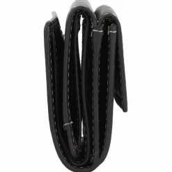 Esquire Herrengeldbörsen Querformat|Damengeldbörsen Querformat<Dallas Geldbörse RFID Schutz Leder 10 cm schwarz