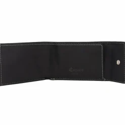 Clearance Esquire Dallas Geldbörse RFID Leder 10 cm schwarz