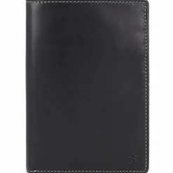 Esquire Herrengeldbörsen Hochformat<Dallas Geldbörse RFID Schutz Leder 11 cm schwarz