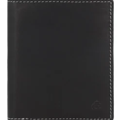 Esquire Herrengeldbörsen Hochformat<Dallas Geldbörse RFID Leder 9,5 cm schwarz