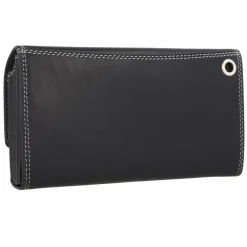 Esquire Herrengeldbörsen Querformat|Damengeldbörsen Querformat<Dallas Kellnerbörse Leder 18 cm schwarz