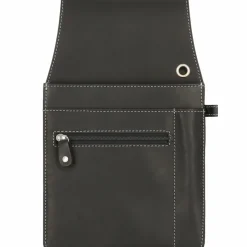 New Esquire Dallas Kellnerbörse Leder 15,5 cm schwarz