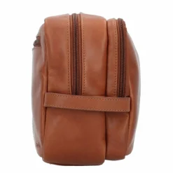 Best Esquire Dallas Kulturbeutel Leder 27 cm braun