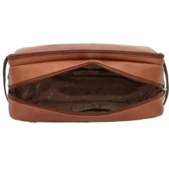 Best Esquire Dallas Kulturbeutel Leder 27 cm braun