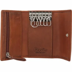 Sale Esquire Dallas Schlüsseletui Leder 10 cm braun