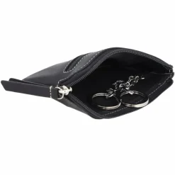Esquire Schlüsseletuis<Dallas Schlüsseletui Leder 12,5 cm schwarz