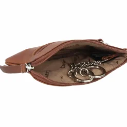 Esquire Schlüsseletuis<Dallas Schlüsseletui Leder 13 cm braun