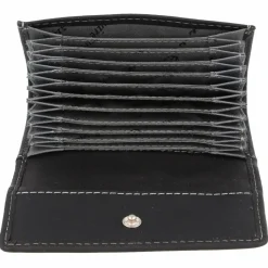 Esquire Visitenkartenetuis<Dallas Visitenkartenetui Leder 10.5 cm schwarz