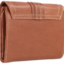 Esquire Damengeldbörsen Querformat<Denver Geldbörse RFID Leder 12 cm cognac