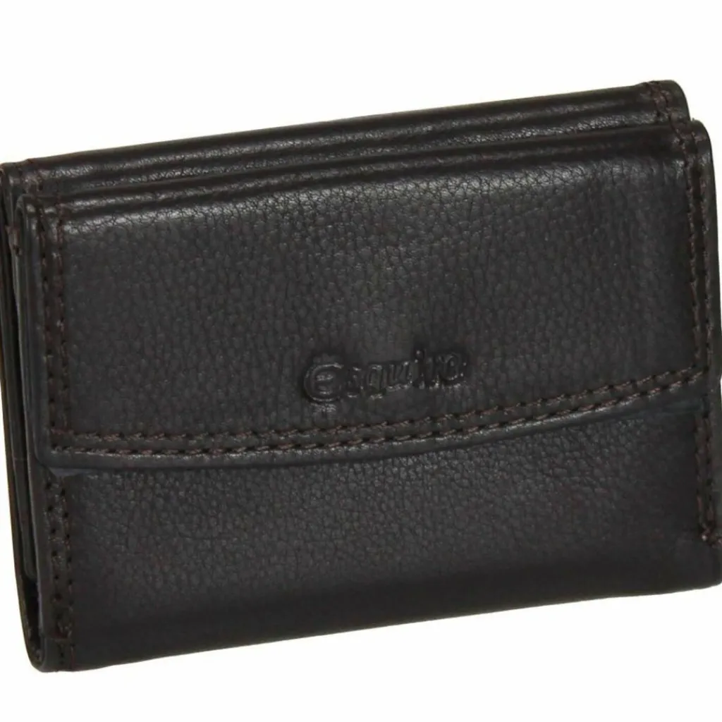 Sale Esquire Duo Geldbörse II Leder 10 cm brown