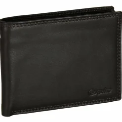 Esquire Herrengeldbörsen Querformat<Duo Geldbörse Leder 12,5 cm black