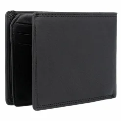 Discount Esquire Duo Geldbörse Leder 11 cm duo schwarz