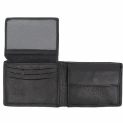 Discount Esquire Duo Geldbörse Leder 11 cm duo schwarz