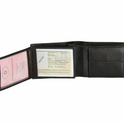 Herren Esquire Duo Geldbörse Leder 12,5 cm