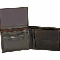 Esquire Herrengeldbörsen Querformat<Duo Geldbörse Leder 12,5 cm brown