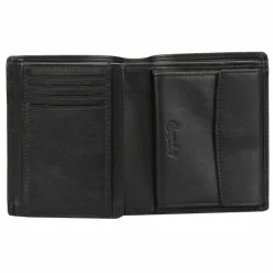 Hot Esquire Eco Geldbörse Leder 9,5 cm schwarz