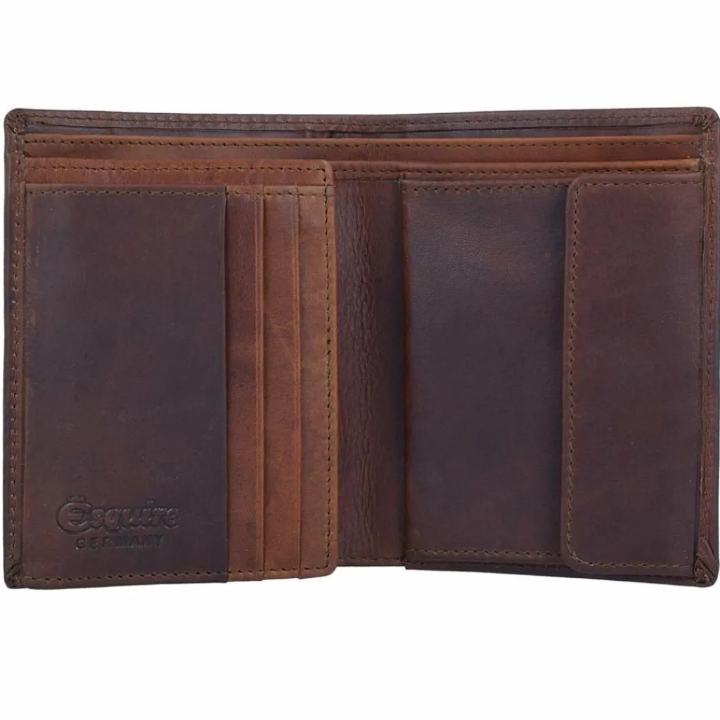 Herren Esquire Dallas Geldbörse Leder 9 cm