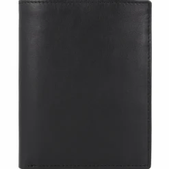Esquire Herrengeldbörsen Hochformat<Frankfurt Geldbörse RFID Schutz Leder 9.5 cm schwarz