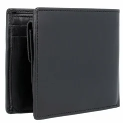 Outlet Esquire Harry Geldbörse Leder 11 cm schwarz