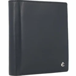Esquire Herrengeldbörsen Hochformat<Harry Geldbörse RFID Leder 10 cm blau