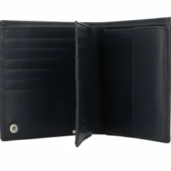 Esquire Herrengeldbörsen Hochformat<Harry Geldbörse RFID Leder 10 cm blau