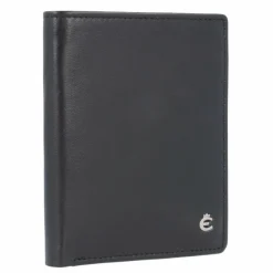 Esquire Harry Kreditkartenetui Leder 8 cm schwarz