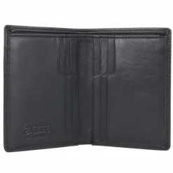 Esquire Harry Kreditkartenetui Leder 8 cm schwarz