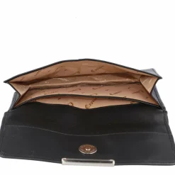 Esquire Abendtaschen & Clutches<Helena Clutch Geldbörse RFID Leder 17,5 cm schwarz
