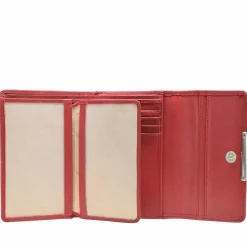 Esquire Helena Geldbörse I Leder 14 cm rot