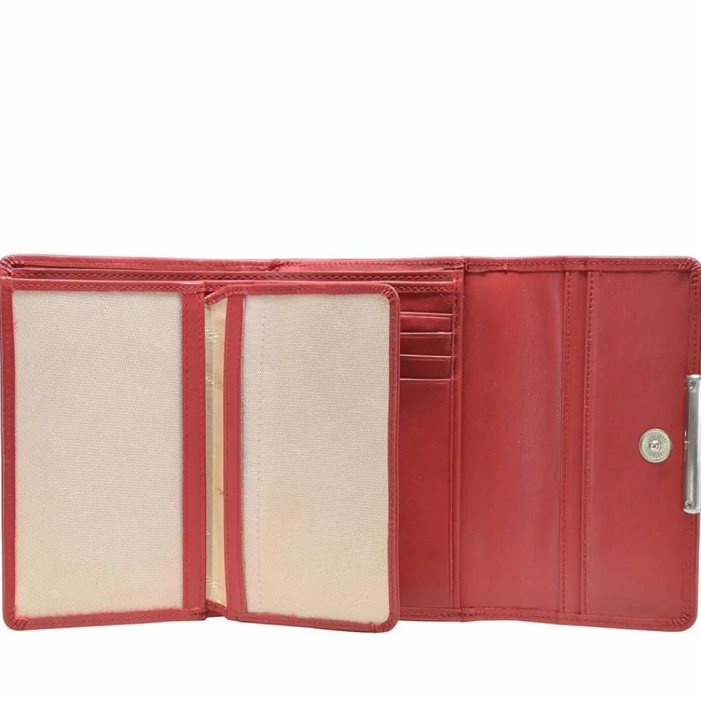 Esquire Helena Geldbörse I Leder 14 cm rot