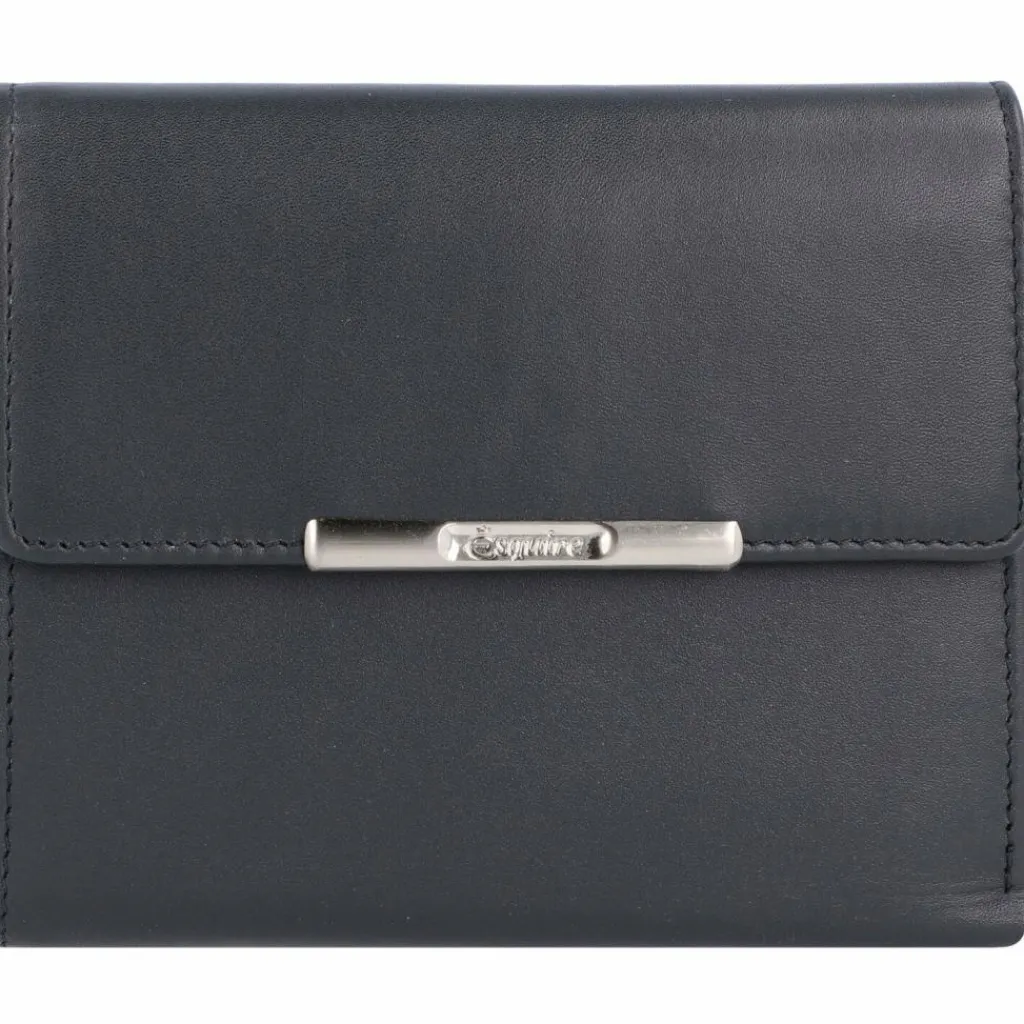 Esquire Helena Geldbörse Leder 12 cm blau