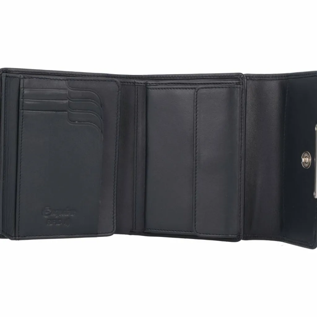 Esquire Helena Geldbörse Leder 12 cm blau