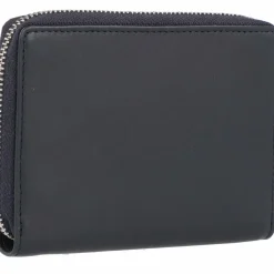 Esquire Damengeldbörsen Querformat<Helena Geldbörse Leder 12 cm blau