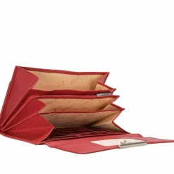 Clearance Esquire Helena Geldbörse Leder 18 cm rot