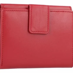 Outlet Esquire Helena Geldbörse RFID Leder 10,5 cm rot