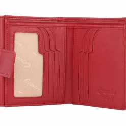 Outlet Esquire Helena Geldbörse RFID Leder 10,5 cm rot