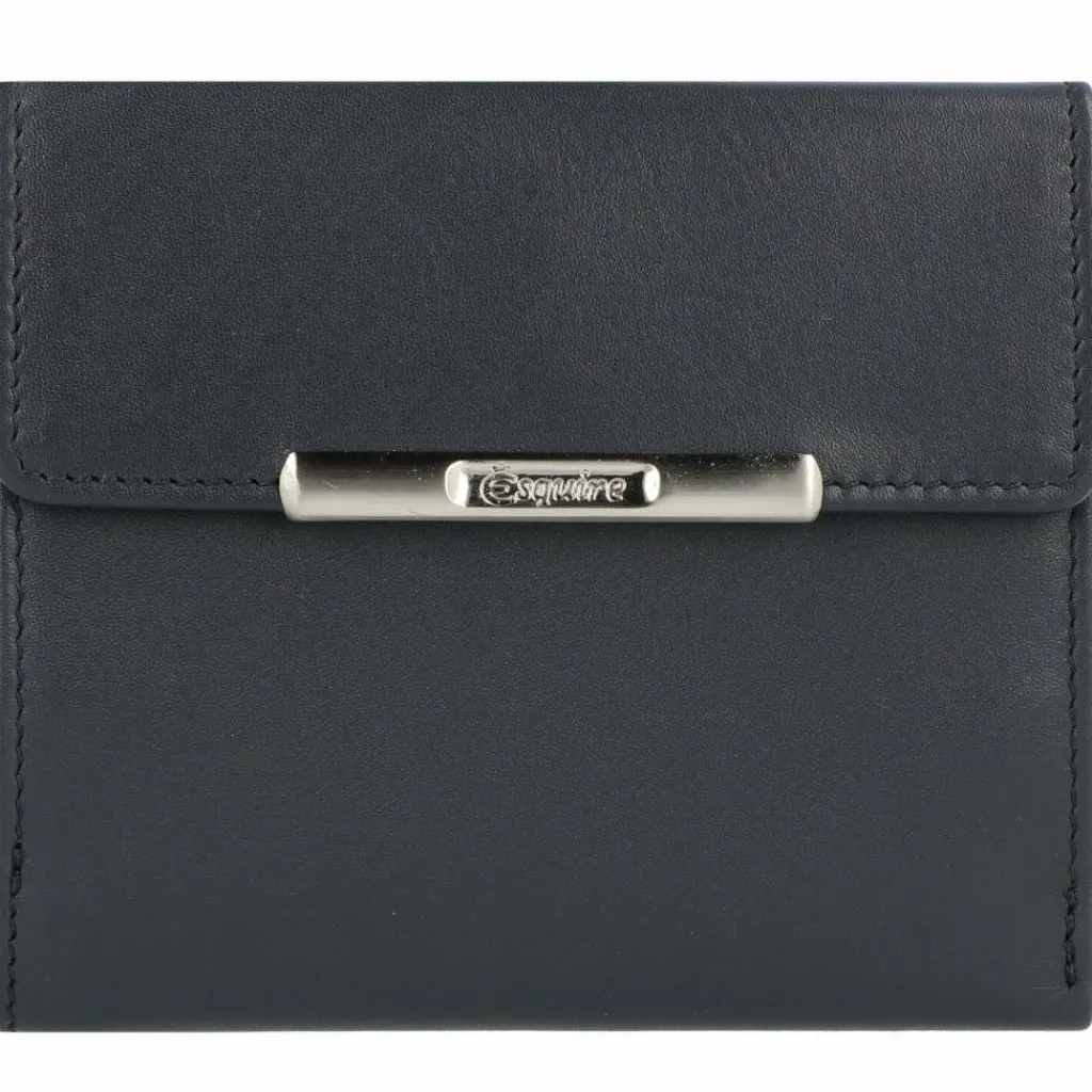 Esquire Damengeldbörsen Querformat<Helena Geldbörse RFID Leder 10,5 cm blau